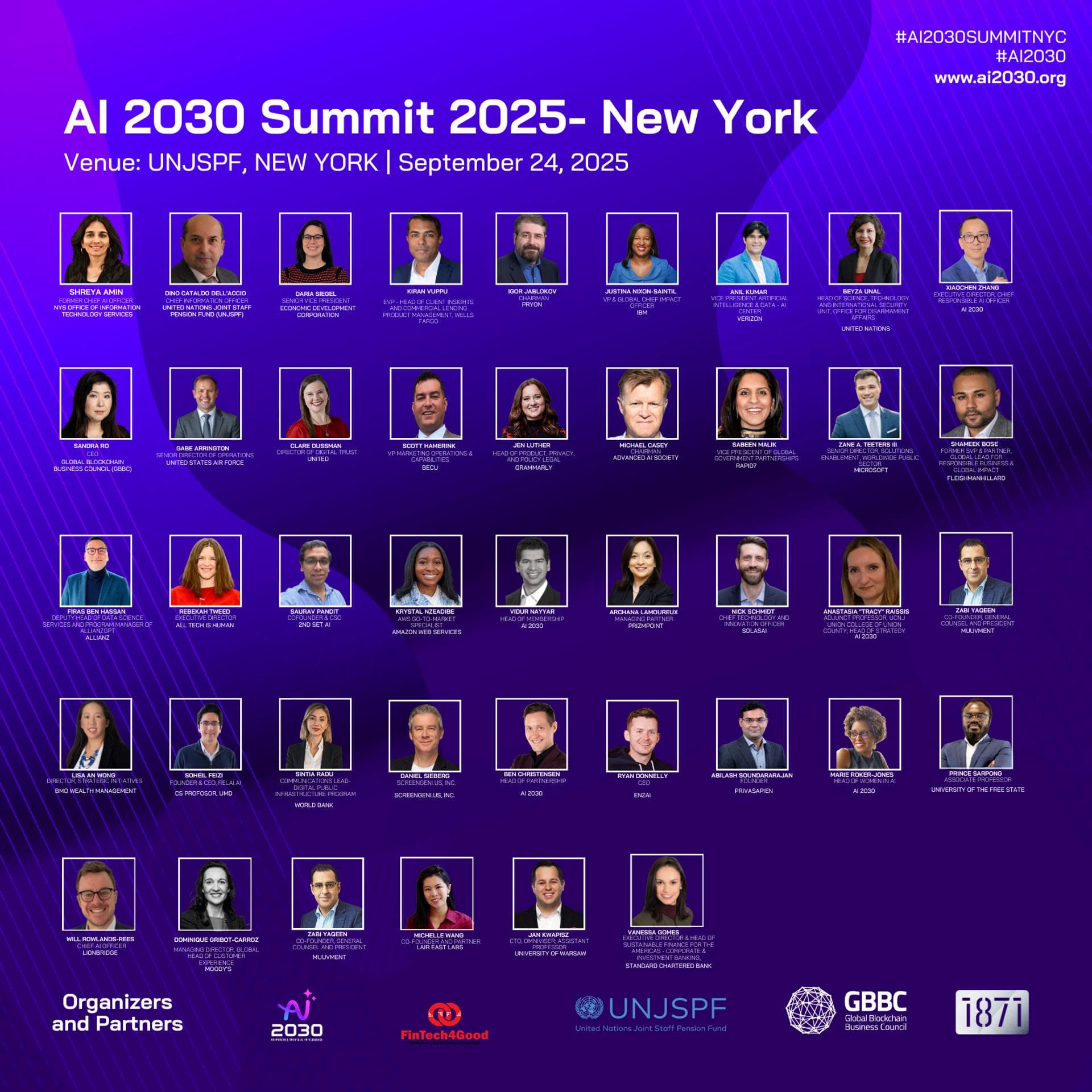 AI 2030 Summit-New York