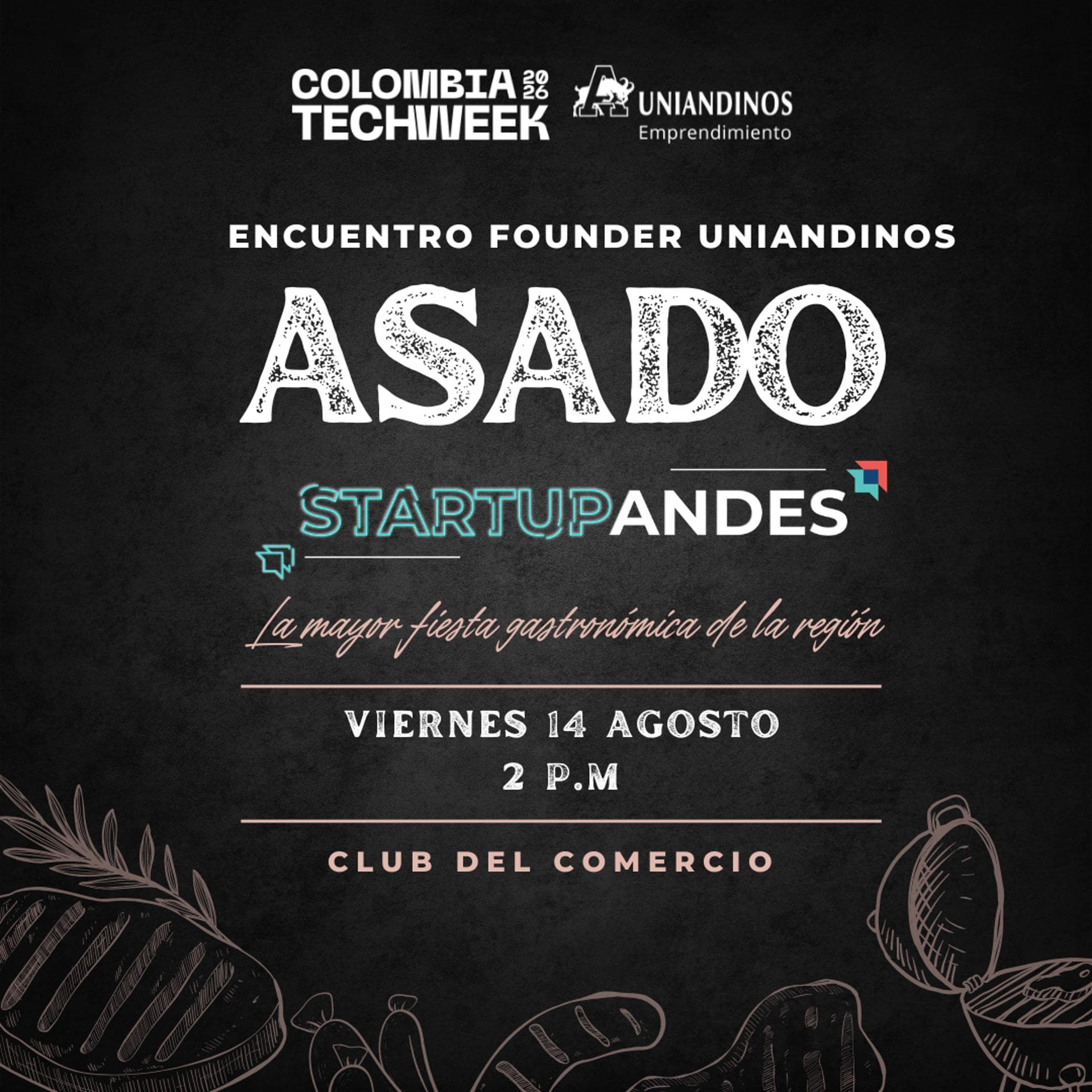 Asado de Conexión StartupAndes
