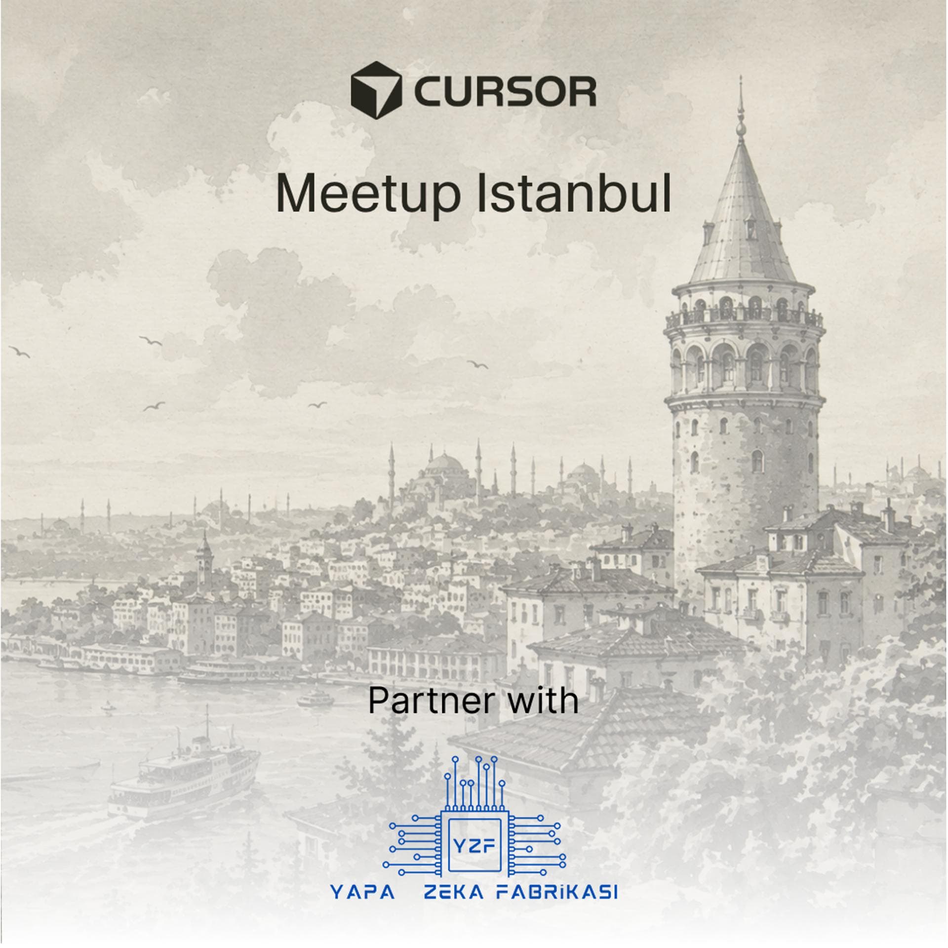 Cursor Meetup Istanbul with YZF