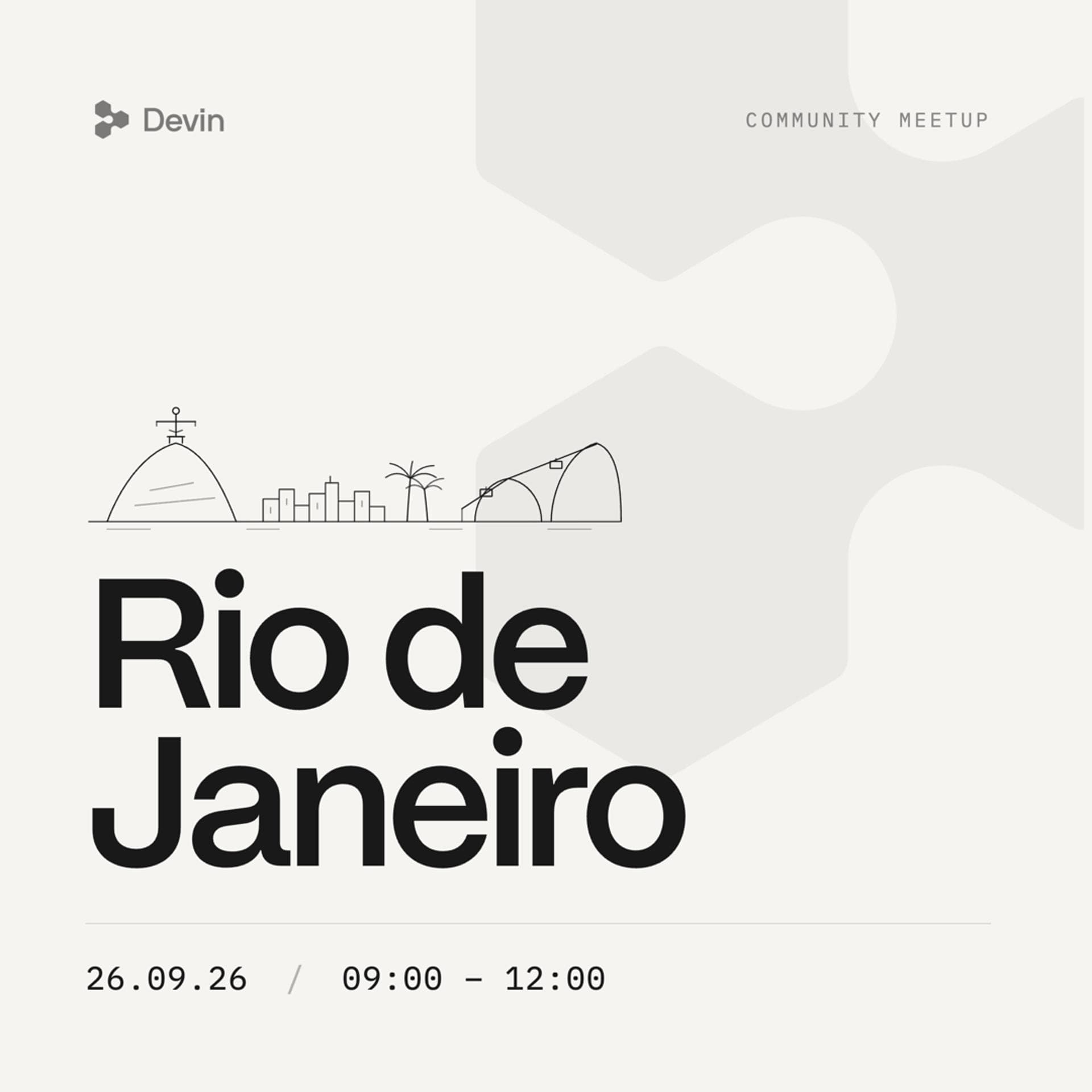 Devin Meetup Rio de Janeiro