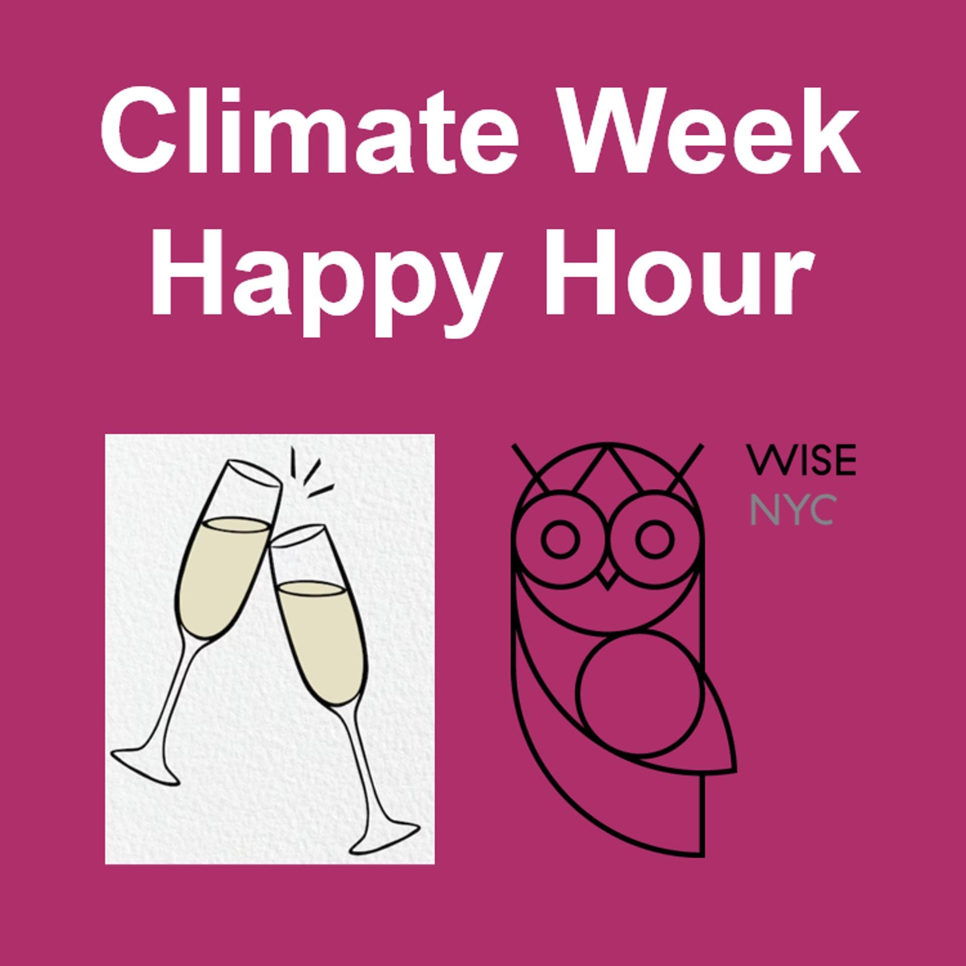 WISE-NYC: Climate Week Happy Hour