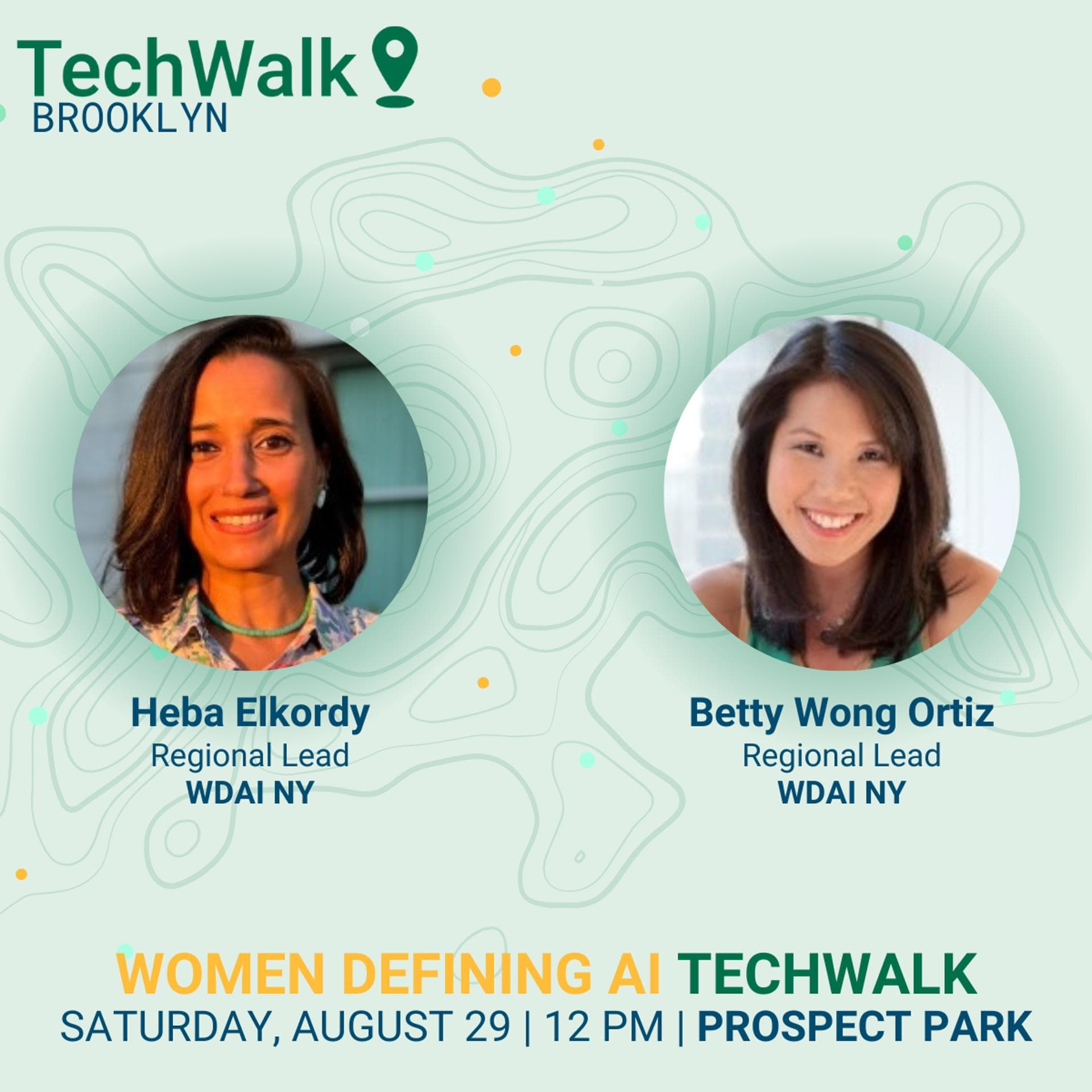 Women Defining AI TechWalk | Brooklyn, 8/29